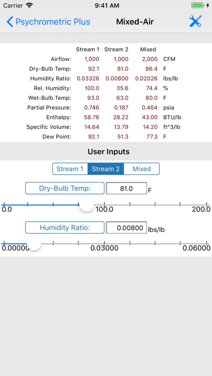HVAC Psychrometric Plus screenshot-5