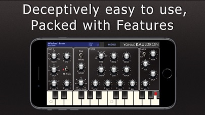 Kauldron Synthesizer screenshot 3