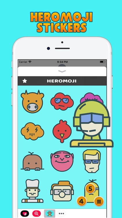 HeroMoji Stickers