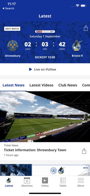 Bristol Rovers Official App