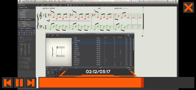 Score Editor in Logic Pro X(圖3)-速報App