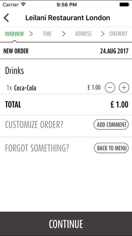 Leilani Restaurant London