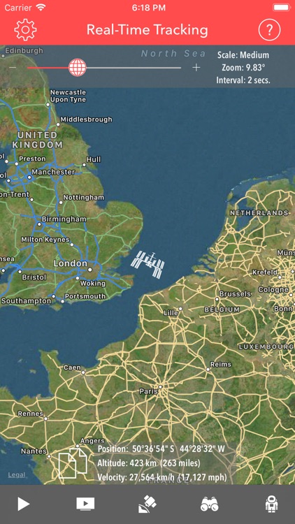 ISS Real-Time Tracker