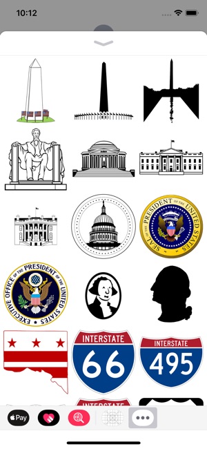 Washington DC Stickers