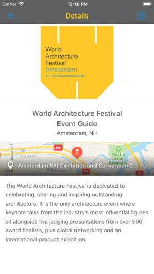 World Architecture Festival 18(圖2)-速報App