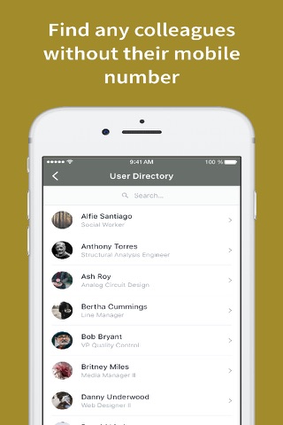 Golden Chat – Employee App screenshot 4