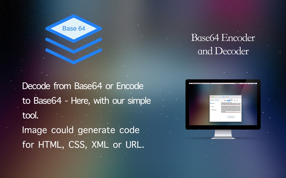 Base64 Encoder and Decoder by xin jin (macOS Apps) — AppAgg