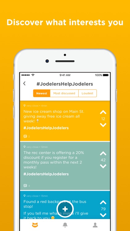 Jodel - The Hyperlocal App screenshot-4