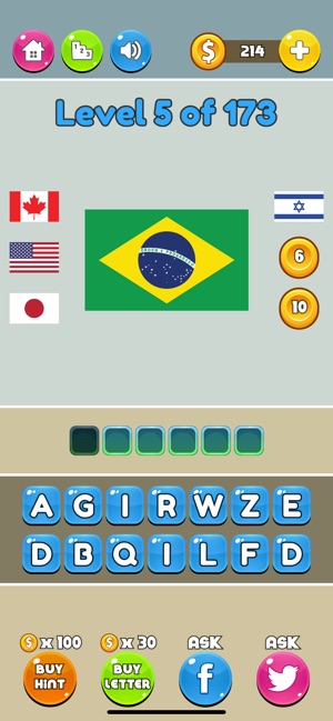 Flag Quiz - Country Flags Test(圖5)-速報App