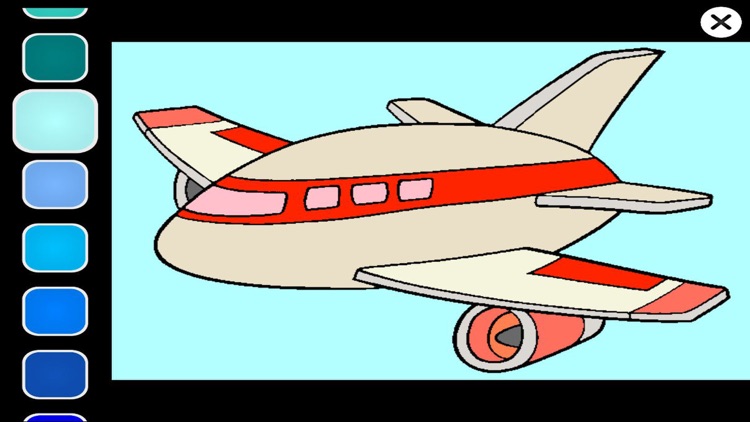 Airplane Paint Coloring Pages by Amornrat Tangjitsirirat
