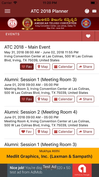 ATC 2018 Planner