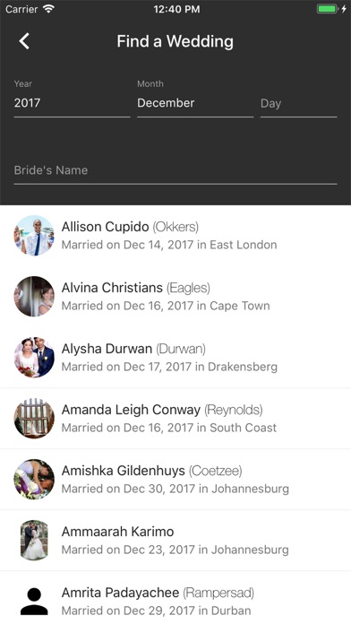 SA Weddings screenshot 2