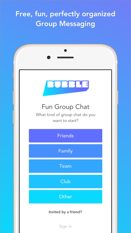 Bubble - Group Video Chat & Group Text