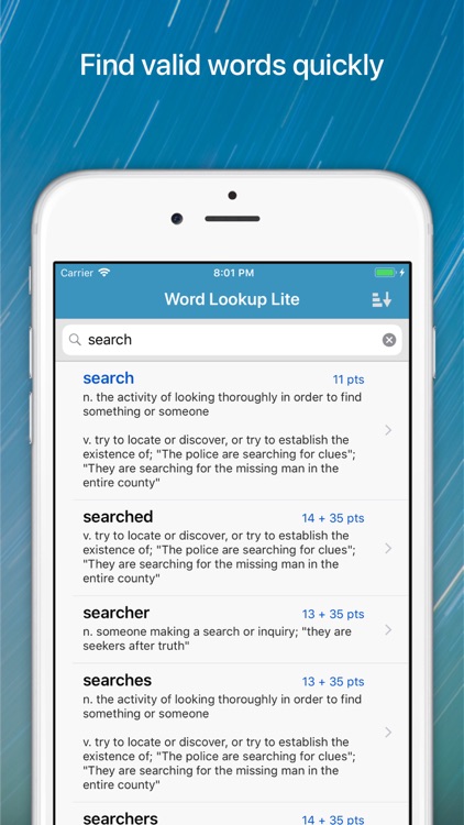 Word Lookup Lite