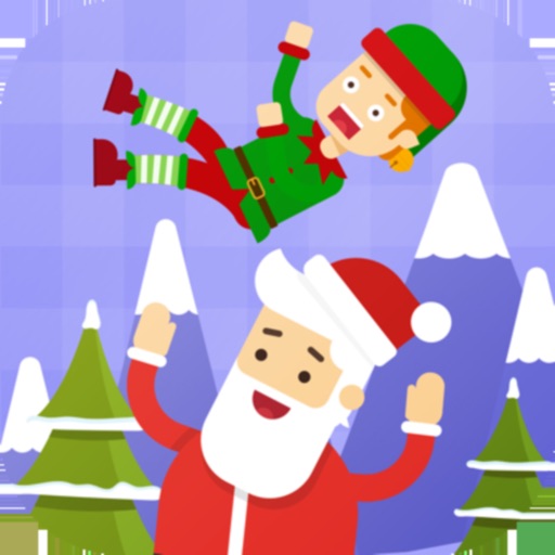 Santa vs Elf Icon