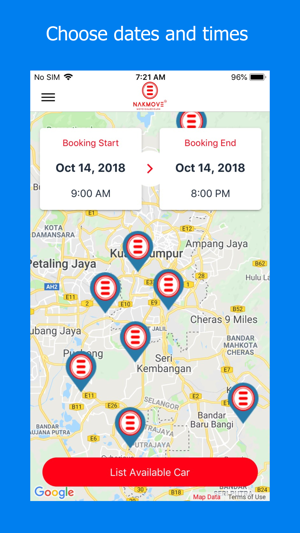 NakMove - Car Sharing