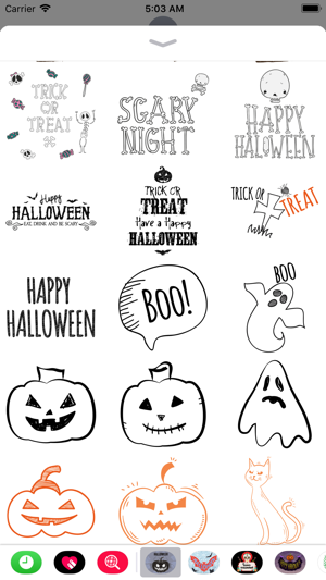 Halloween Sketch Elements(圖3)-速報App