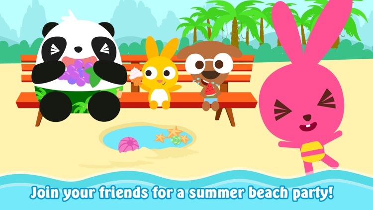 Purple Pink Summer Beach screenshot-0