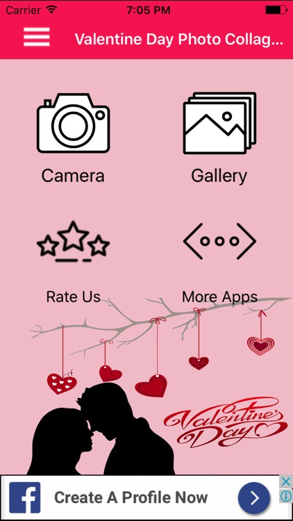 Valentine Day Photo Frame Creator