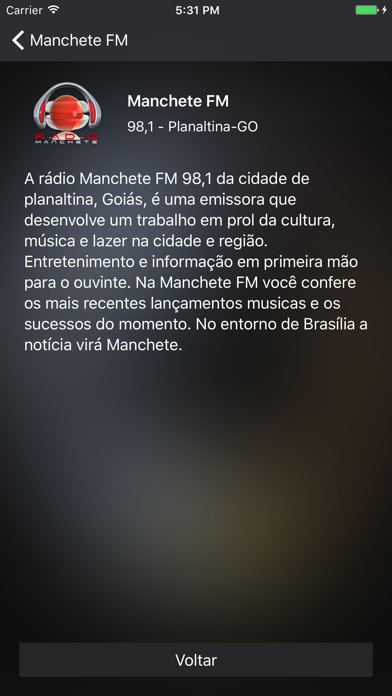 Manchete FM - Planaltina-GO screenshot 3