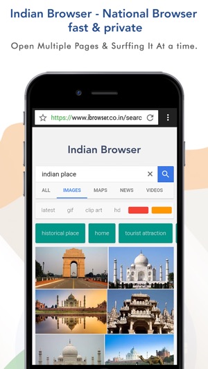 Indian Browser - National Browser fast & private(圖2)-速報App