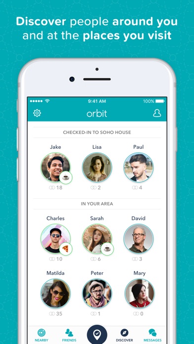 Orbit - Who's nearby? screenshot 2