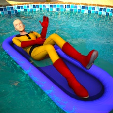 Activities of Superhero Water Slider 2018