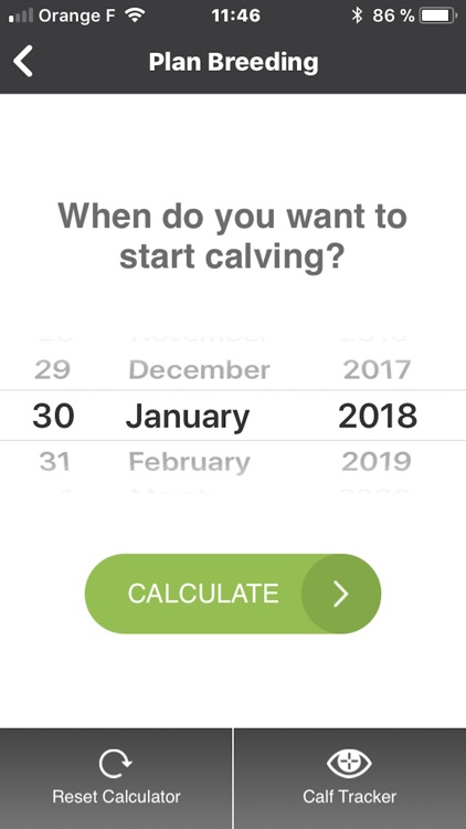 Calving Calculator