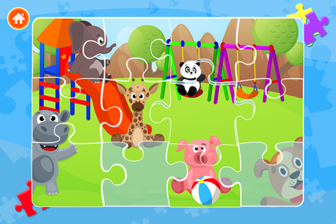 Cute Panda Jigsaw Puzzles For Kids & Toddlers screenshot 4