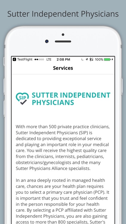 Sutter Independent Physicians