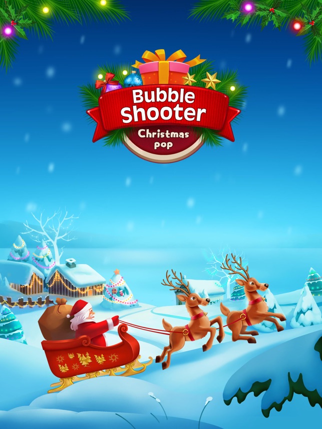 christmas bubble shooter