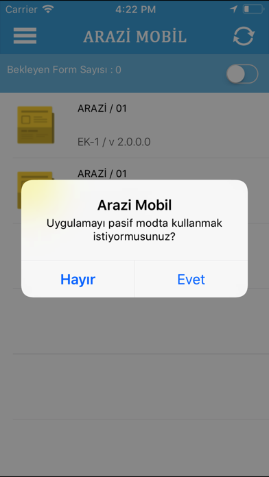 Arazi Mobil screenshot 3