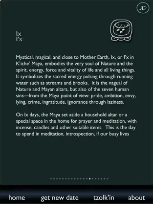 Immagine dello schermo 3 MCP Mayan Tzolkin Lite iphone