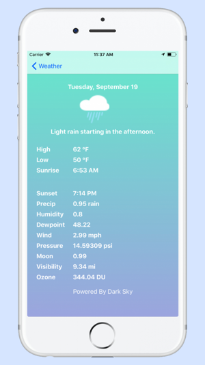 Weather - Lite - Blue(圖2)-速報App