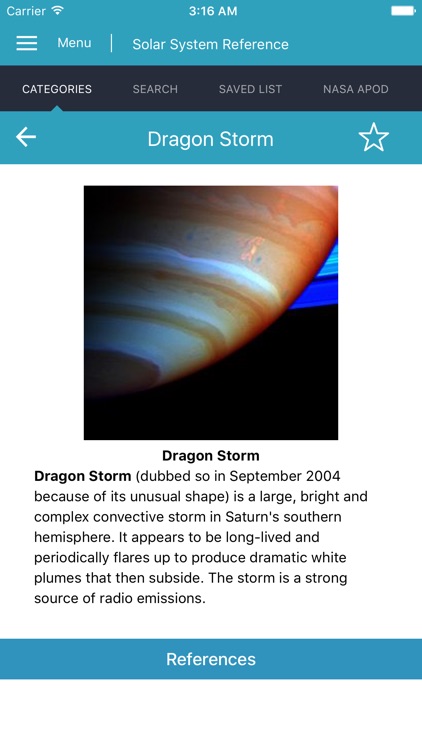 Solar System Reference Guide