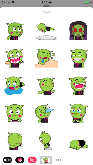 Animated Monster Stickers screenshot 3