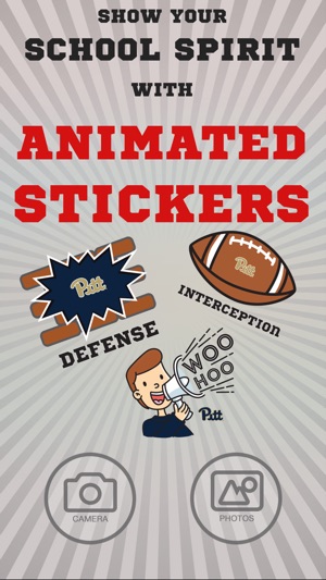 Pittsburgh Panthers Animated Selfie Stickers(圖1)-速報App