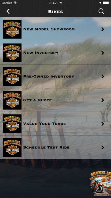 Shoreline Harley-Davidson® screenshot 3