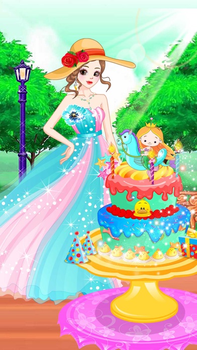 生日派对 - 公主换装 screenshot 4
