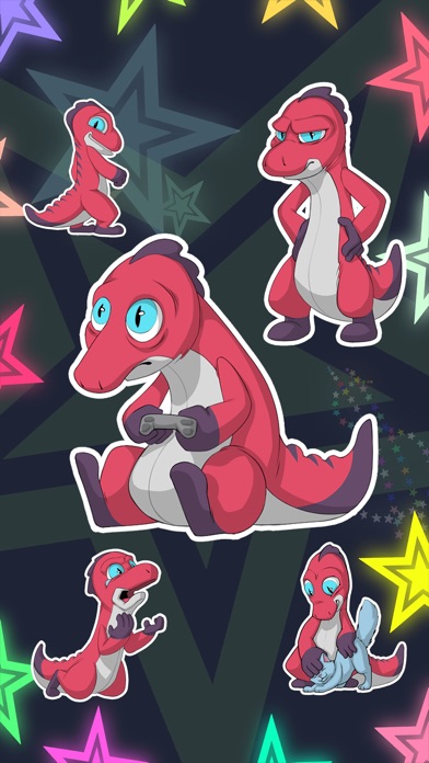 Jack Lizard Stickers for iMessage Extended Pack screenshot 2