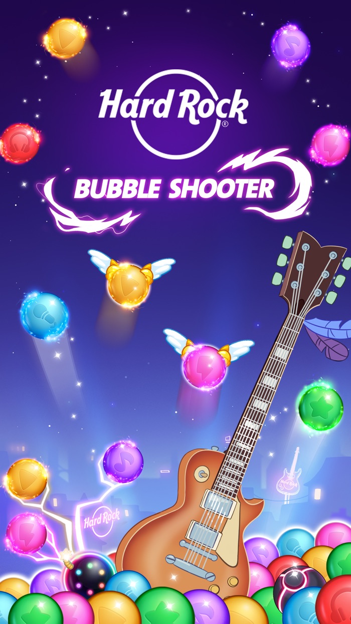 Hard Rock Bubble Shooter