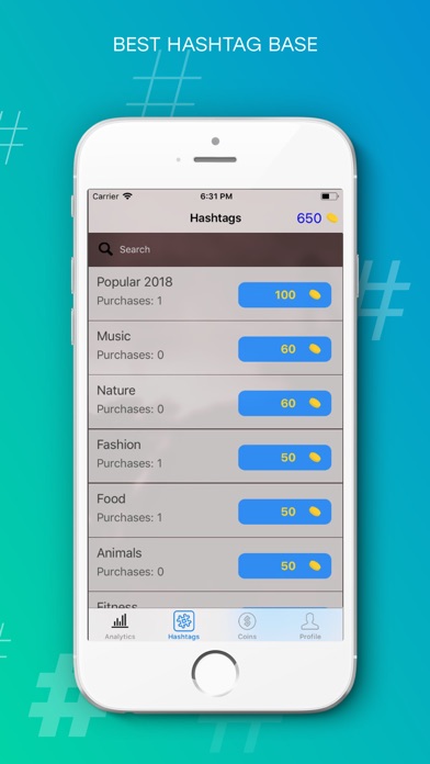 Followers hTags for Instagram screenshot 2