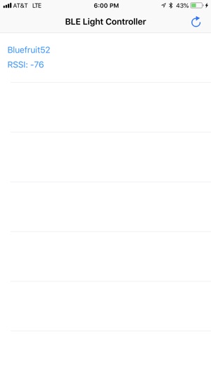 BLE Light Controller
