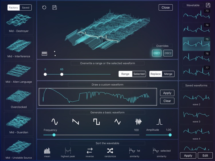 Scythe Synthesizer screenshot-3