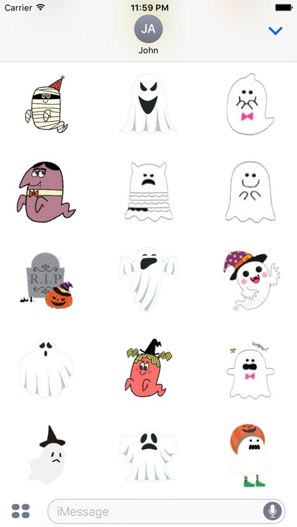 Ghost Funny Stickers screenshot-3