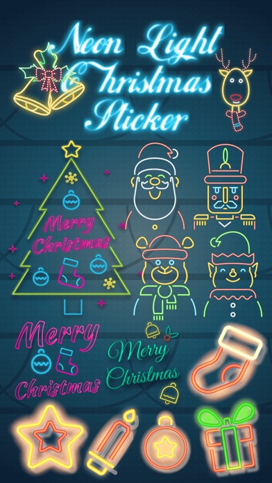 Christmas Lighten Stickers screenshot 2