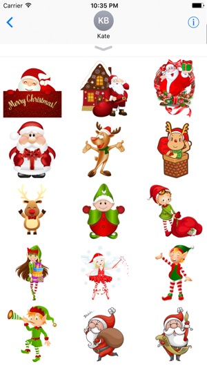 Winter Merry Christmas Emoji(圖2)-速報App