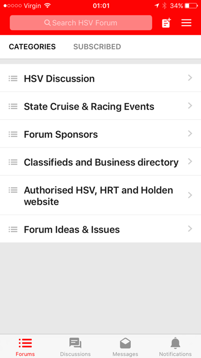 HSV Forum screenshot 2