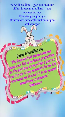 Game screenshot Friendship Day Card And Quotes Wishes apk