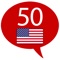 Icon Learn English US 50 languages